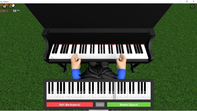 Für Elise - Beethoven | Roblox Piano смотреть онлайн