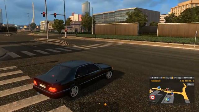 [Ets 2] [Обзор мода] Mercedes-Benz w140 s600 (Кабан) смотреть онлайн