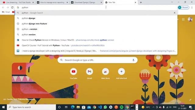 How to install django 4.0 ... смотреть онлайн