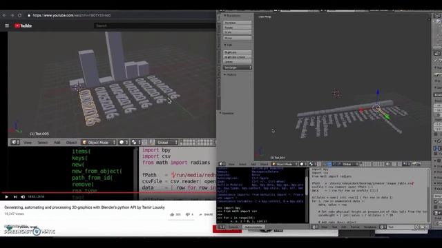 Dynamic Avatar Blender Python смотреть онлайн
