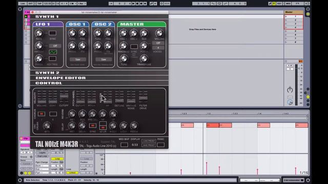 Как работает синтезатор. Velocity, pitch bend. смотреть онлайн