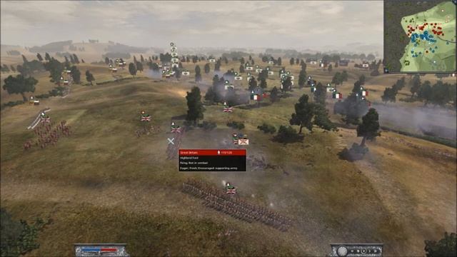 Napoleon Total War Land Battle 3v3 Waterloo смотреть онлайн