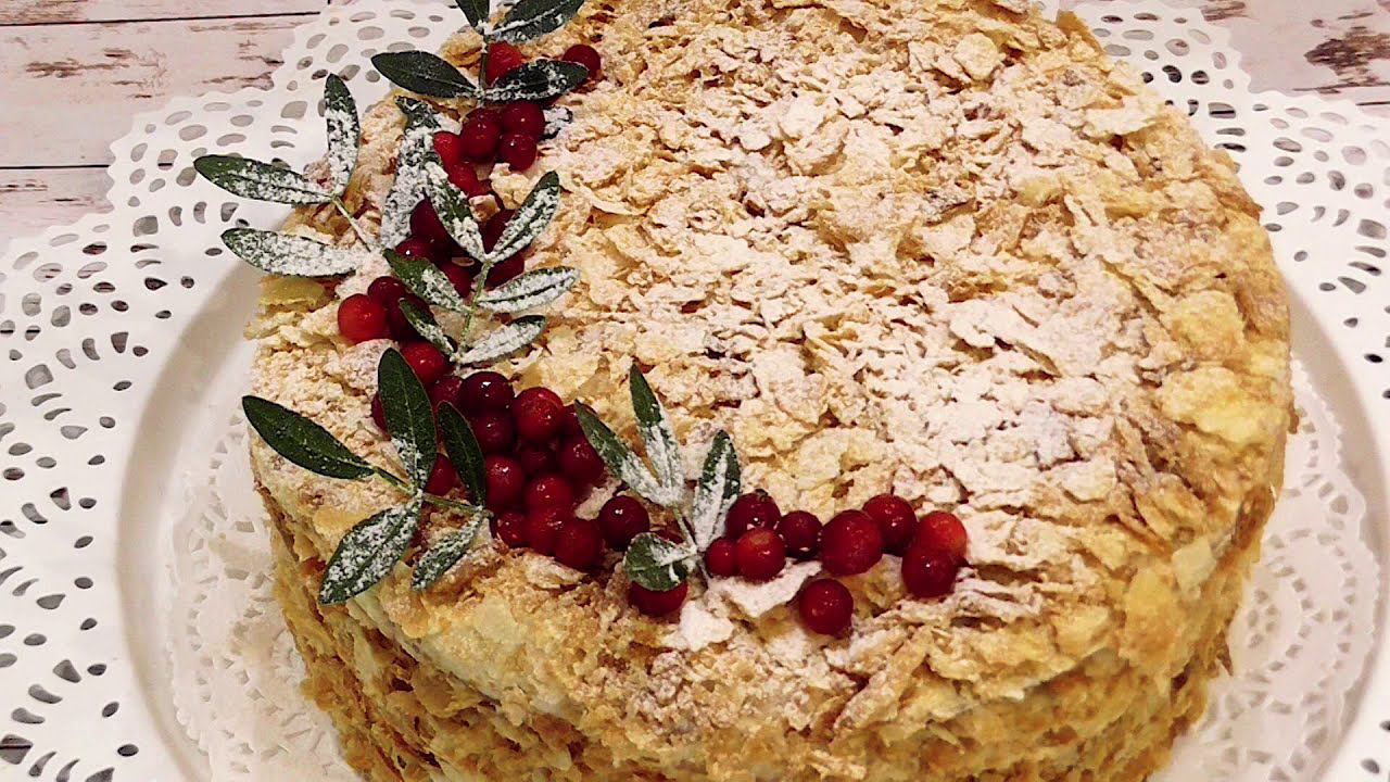 ВКУСНЕЙШИЙ ТОРТ НАПОЛЕОН!!! *** DELICIOUS NAPOLEON CAKE!!