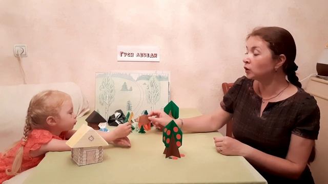 Исполнители - Ирина и Александра Тырыкины, видеооператор - Вадим Тырыкин. Сказка "Гуси-лебеди". смотреть онлайн