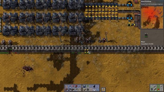 Factorio mit Mods S2 Folge 30 - Mauer Final bauarbeiten hoffe ich doch mal смотреть онлайн