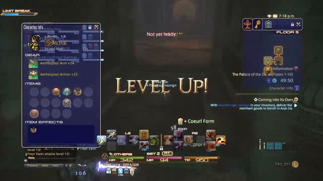 Final Fantasy 14 Palace of the Dead Run Floors 1-10 смотреть онлайн
