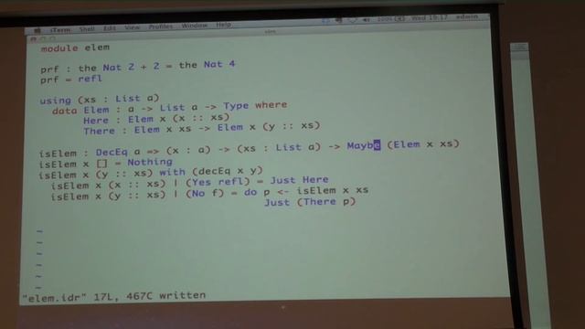 Idris: General Purpose Programming with Dependent Types смотреть онлайн