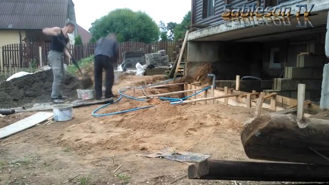 ⭐?Фундамент.Облицовка декоративным камнем .Продолжение работы. смотреть онлайн