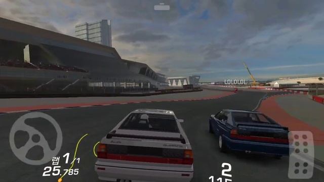 real racing 3 AUDI QUATTRO B2 смотреть онлайн