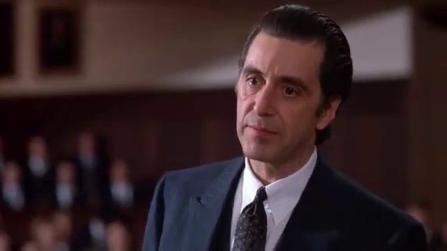 Речь Аль Пачино из фильма "Запах Женщины" смотреть онлайн