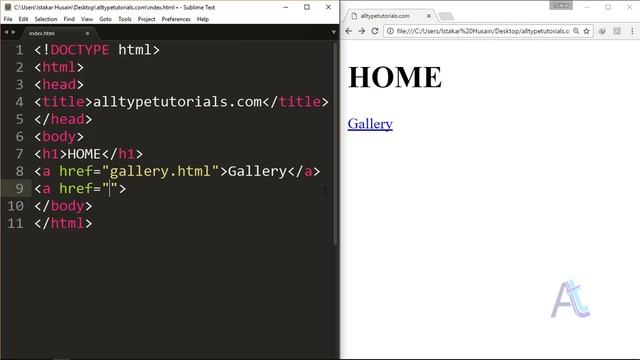 Anchor tag (a tag) part 1 - html 5 tutorial in hindi - urdu - Class - 04 смотреть онлайн