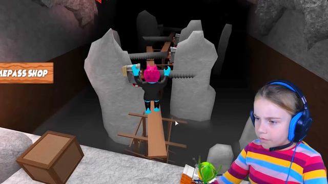 ПОБЕГ ИЗ ШАХТЫ в Роблокс приключение мульт героя в шахте Roblox смотреть онлайн