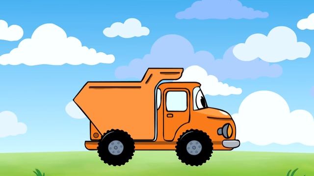 Цветные грузовики. Видео для детей смотреть онлайн