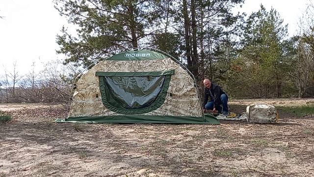 Мобиба. Палатка К6. Печь Дюна-3 смотреть онлайн