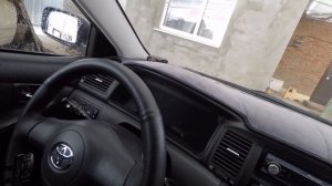 Отключение сигнала непристегнутых ремней на Toyota Corolla E120 2006г. левый руль