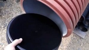 Дренажный колодец из трубы OD400, Pragma