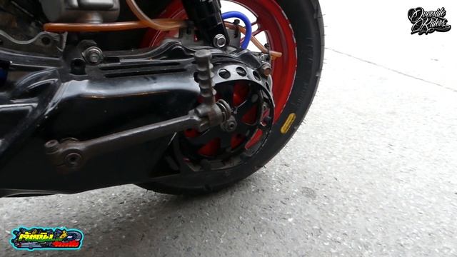 Honda Dio Zx  รถป๊อบ โหดจัด หม้อน้ำ ท่อลั่น แง๊ดแง๊ดตัวแข่ง