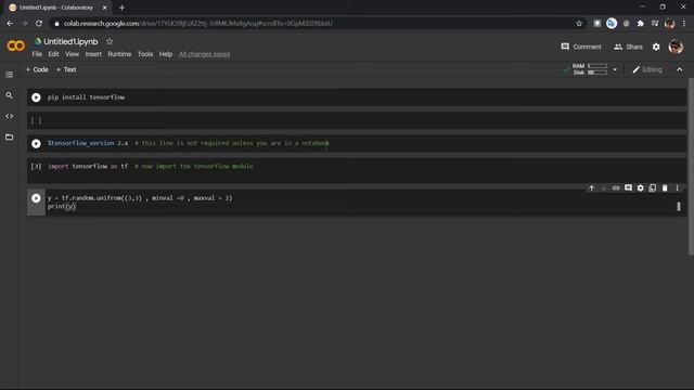 TensorFlow Basics - How to create Uniform Distribution Tensor смотреть онлайн