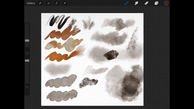 Soft watercolor brushes by Yuliya Derbisheva. Brush demonstrations смотреть онлайн