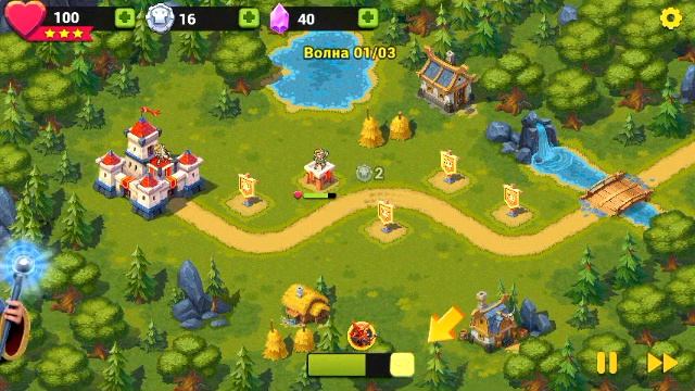 Великолепная стратегия. Солдатики. Средневековье. Игра в стиле Tower Defense. Toy Defense Fantasy смотреть онлайн