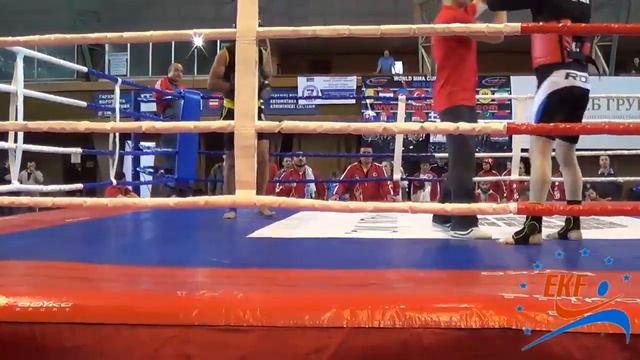 Бой 5 раунд 3.РИНГ Саньда.05.12-15. Чемпионат Европы по кунгфу смотреть онлайн