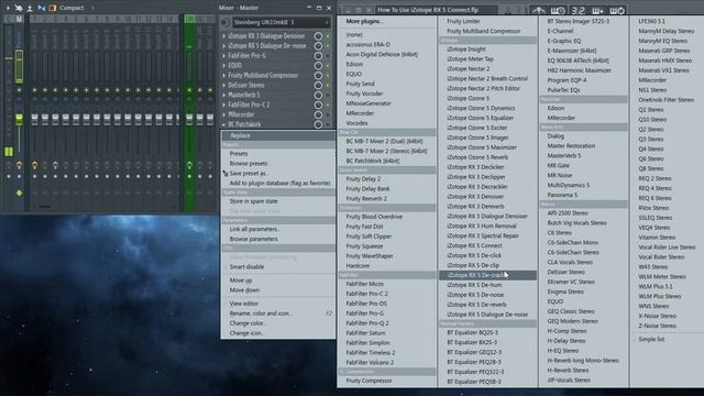 iZotope RX 5 Connect (запись в реальном времени через Connect) смотреть онлайн