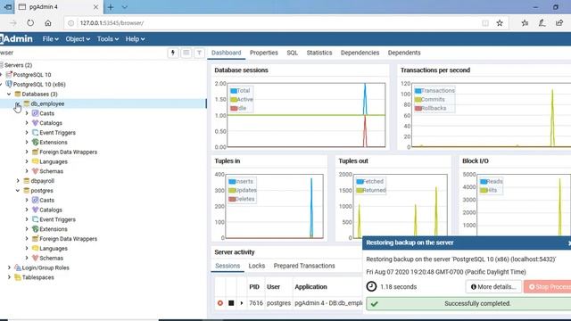 Database - How to Backup Restore using Pgadmin. смотреть онлайн
