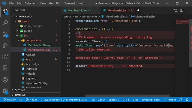 Intro to ReactJS - Props смотреть онлайн