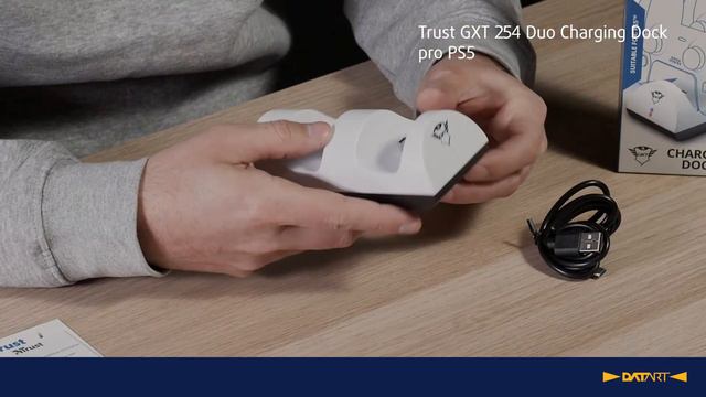 Dokovací stanice Trust GXT 254 Duo Charging Dock pro PS5 | unboxing смотреть онлайн
