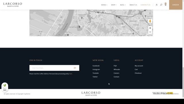 Larcorso - Coffee Shop WooCommerce Theme medical landing page Tomoda смотреть онлайн