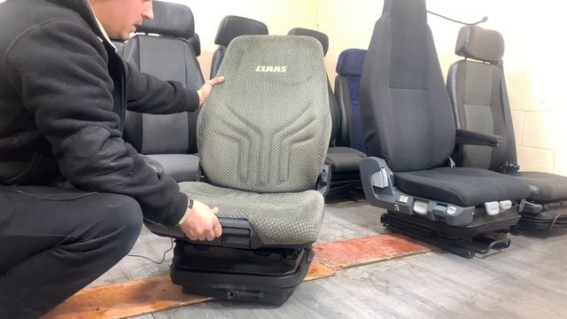 Сиденье пилот Grammer CLAAS смотреть онлайн