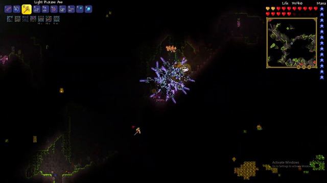 Terraria Thorium Mod | Tập 27:Đi qua rừng kiếm Life Fruit và đào Chlorophyte,Illumite, đánh Planter смотреть онлайн