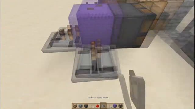 Горизонтальная замена блока [Minecraft механизмы] смотреть онлайн