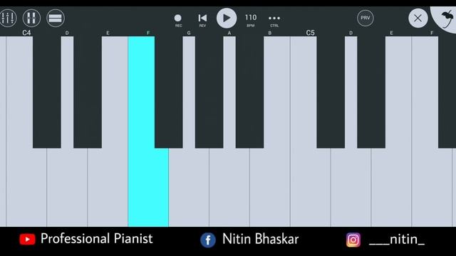 Crazy Frog - Excel F Music Slow and Easy Tutorial on Mobile Piano смотреть онлайн