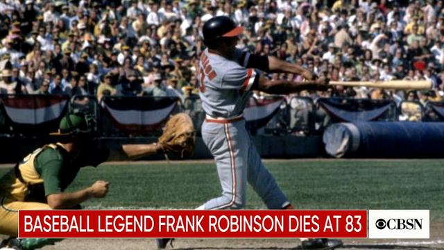 Baseball Hall of Famer Frank Robinson dead at 83 смотреть онлайн