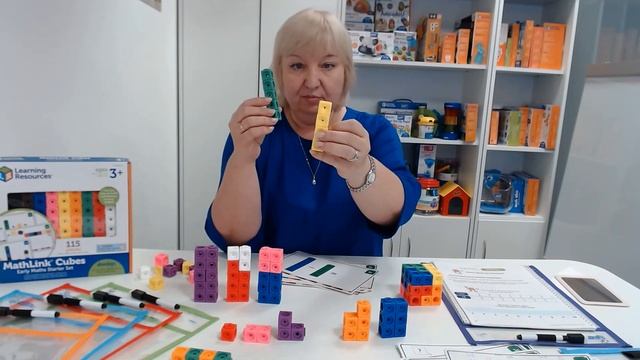 ВЕБИНАР Комплект "Академия математики с соединяющимися кубиками Learning Resources в детском саду" смотреть онлайн