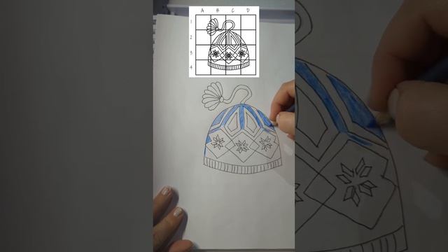 How to draw a cute winter hat - sketchbook idea- drawing idea #full смотреть онлайн