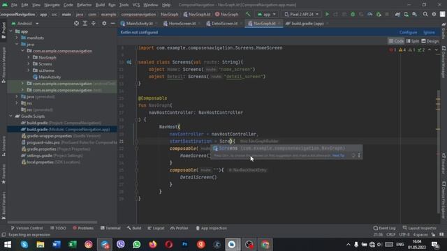 Compose Navigation in Jetpack Compose смотреть онлайн