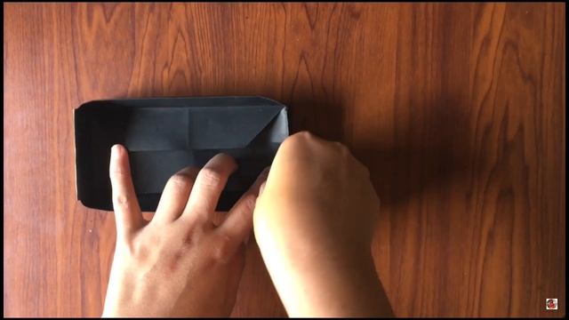 How to fold paper to make Coffin Box смотреть онлайн