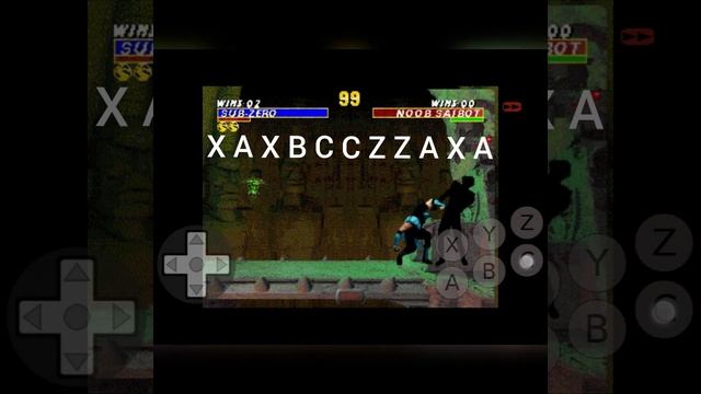 Как делать Бруталити за Classic Sub Zero В Ultimate Mortal Kombat 3 смотреть онлайн