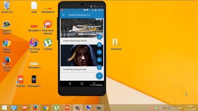 How To Use Photoshop Fix App In Andriod Device Telugu | How To photo shop In Mobile Telugu смотреть онлайн