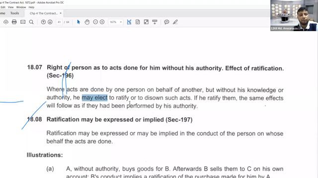 CL- Business Laws- Ch-4- Contract Act,1872 - Class 03- By Mr. Md Anwaruzzaman FCA