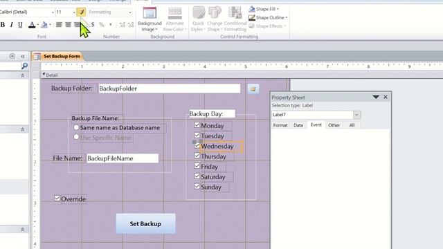 MS Access: Create Auto-Backup V2 Part 1 in Access смотреть онлайн