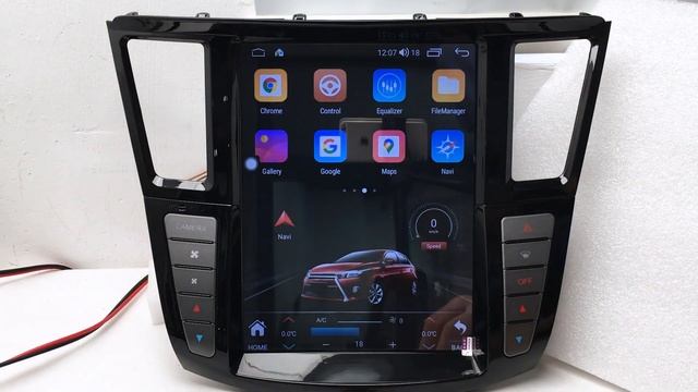 Android Radio For Infiniti JX35 GPS Navigation Carplay 4G Bluetooth Function