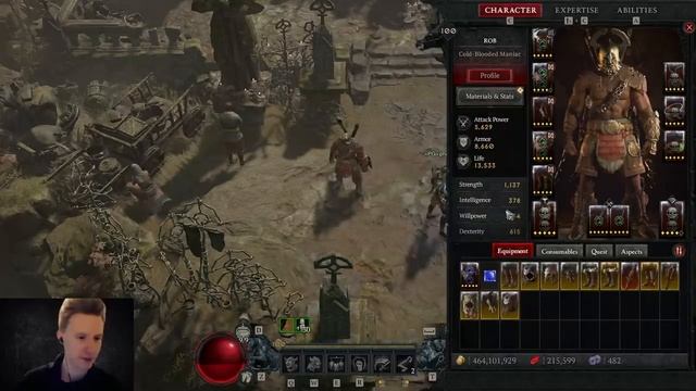Thorns Barb Chill AFK Tier 71 Nightmare Dungeon Diablo 4 смотреть онлайн