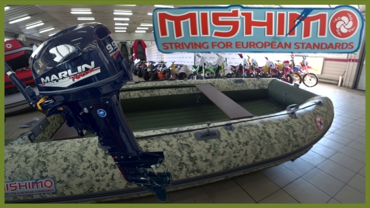 Покупка комплекта_ Лодка MISHIMO RAPID. Мотор MARLIN PROLAIN FORZE. 9.9 20лс. Хмао-югра ..mp4