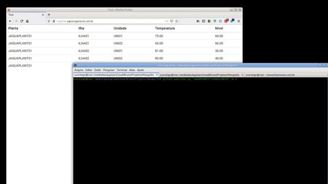 MQTT Bridge between Python - PHP - Hardware and Web смотреть онлайн