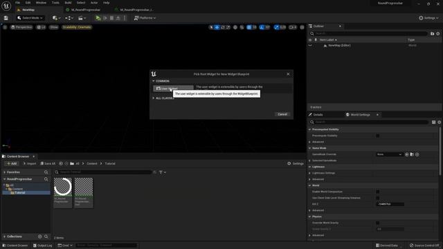 Round / Radial Progress Bar - Unreal Engine 5 Tutorial [UE5] смотреть онлайн