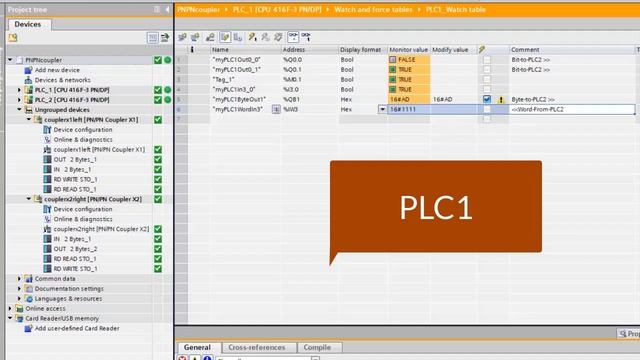 Siemens Profinet Coupler Data Mapping - TIA portal смотреть онлайн