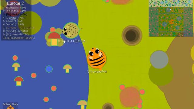 ШОК! ЭПИК ФЭЙЛ НЕУСПЕЛ НАЖАТЬ НА КНОПКУ ПРОКАЧАТЬСЯ! - mope.io смотреть онлайн